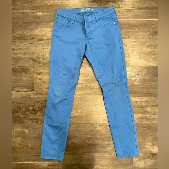 Blue Rockstar skinny jeans - Picture 1 of 7